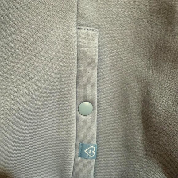 BNWT Target x Blogilates Collab Blue Green Marshmallow Half Zip Pullover Hoodie - Picture 7 of 7